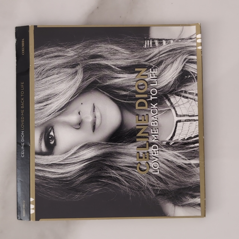 Céline Dion loved me back to life cd